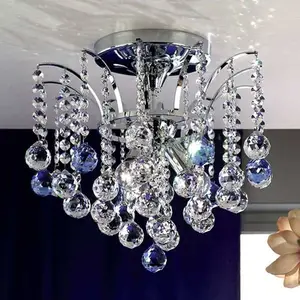 Orion Plafonnier cristal scintillant LENNARDA, 42 cmVendu parluminaire