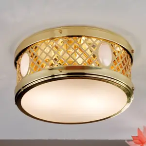 Orion Plafonnier rond Alt Wien laiton brillantVendu parluminaire