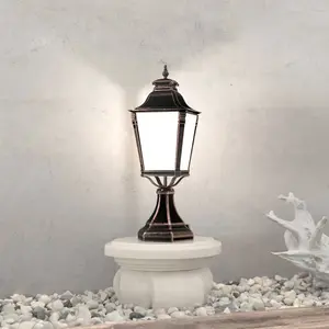 Orion Aiko luminaire pour socle en aspect patinéVendu parluminaire