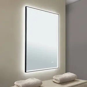 Orion Miroir LED Frame, 70 x 90 cm, CCT, antibuée, intensité variableVendu parluminaire