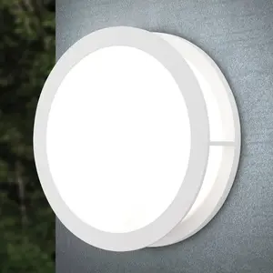 Orion Applique d'extérieur Henry, Ø 30 cm blanche