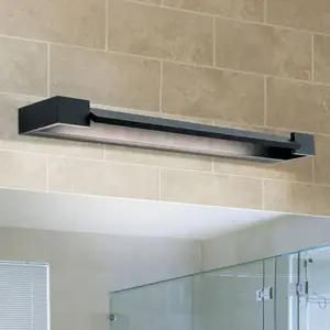 Orion Applique pour miroir LED Marilyn en noir, largeur 60cm pas cher