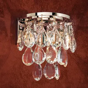 Orion Applique Celeste avec cristaux K9, dorée pas cher