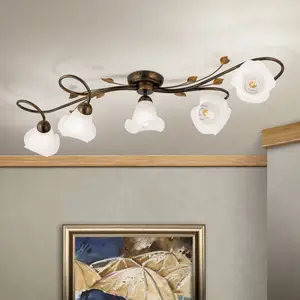Orion Plafonnier Sisi, à cinq lampes, ancienVendu parluminaire