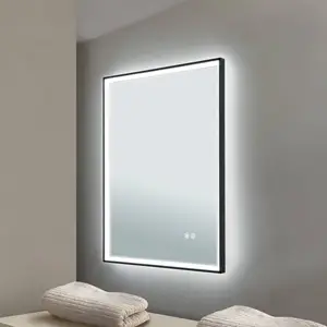 Orion Miroir LED Frame, 45 x 60 cm, CCT, antibuée, intensité variableVendu parluminaire
