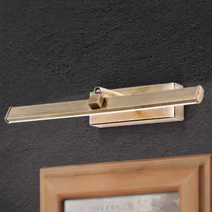 Orion Éclairage LED tableau Suren laiton ancien, 30 cm pas cher