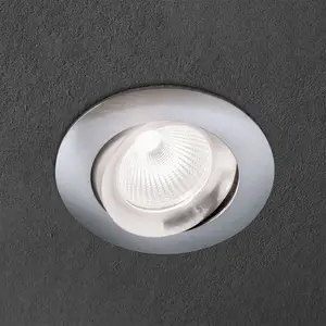 Orion Spot encastré Choice aluminium, inclinable, satiné pas cher