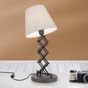 Orion Lampe à poser Factory au look industriel pas cher