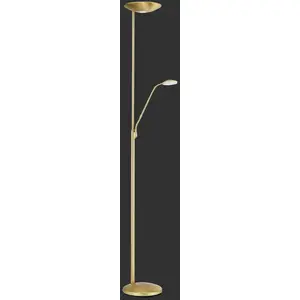 Orion Lampadaire à éclairage indirect LED Cobra avec lampe de lecture LEDVendu parluminaire