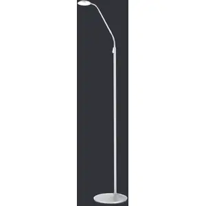 Orion Lampadaire LED Cobra nickel à 1 lampe