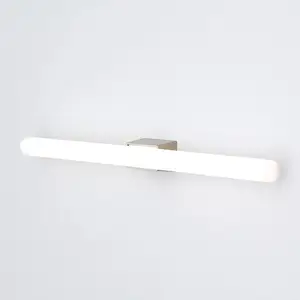 Orion Applique miroir LED Visagist, fixation nickel mat pas cher