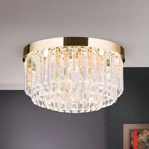 Orion Plafonnier LED Prism doré, Ø 35 cmVendu parluminaire