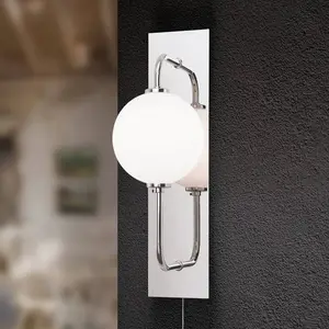 Orion Applique LED Pipes en nickel brillant pas cher