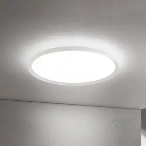 Orion Plafonnier LED Kant, Ø 60 cm, blanc, CCT, métal/plastique pas cher