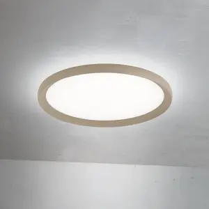 Orion Plafonnier LED Kant, Ø 40 cm kaki, CCT métal/plastique pas cher