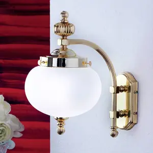 Orion Applique Delia à 1 lampe en laiton pas cher
