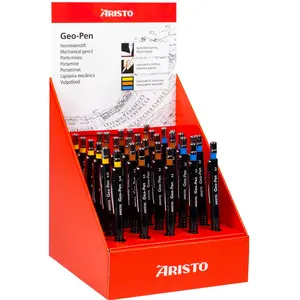 Aristo, Crayon à papier + critérium, Présentoir 30 porte-mines Geo-Pen... pas cher