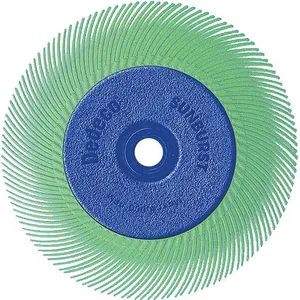 Tyrolit - Brosse abrasive radiale ø 150 x 12.7 x 25.4 mm p 80 jaune. T... pas cher