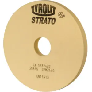 TYROLIT Meule de précision pour rectification plane Strato D x T x H (... pas cher