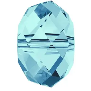 Cristaux de Swarovski Perle briolette 5040 - 8 mm - AquamarineVendu parscrapmalin