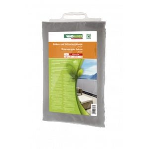 Comparateur de prix : Windhager Brise vue pour balcon 98% occultant 5 m x hauteur 0.9 m blanc MALTA