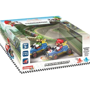 Comparateur de prix : Pull&Speed Boîte avec 2 voitures Mario et Luigi Mario Kart 8