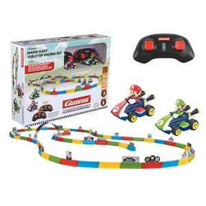 Comparateur de prix : Carrera 2,4GHz Mario Kart(TM) Tabletop Racing Set - Mario 1:43