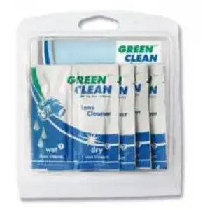 Comparateur de prix : GREEN CLEAN kit de 10 lingettes Wet & Dry pour nettoyage optique