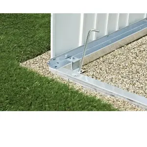 Cadre de sol pour abri de jardin métal Biohort Europa T3 pas cher