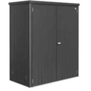 Armoire de rangement métal Biohort 150 gris foncé métallique pas cher