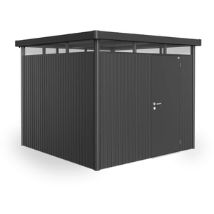 Abri de jardin métal Biohort HighLine H5 gris foncé double porte surface totale 8.66 m² pas cher
