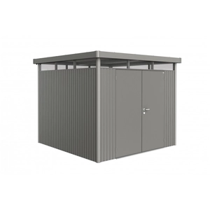 BIOHORT Abri de jardin HighLine H2 double 230 - Métal pas cher