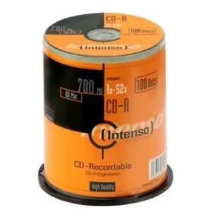 Intenso - 100 x CD-R - 700 Mo (80 min) 52x - spindle pas cher