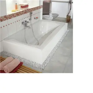 Repabad Arosa Baignoire rectangulaire encastrée, 0016327-0001, pas cher