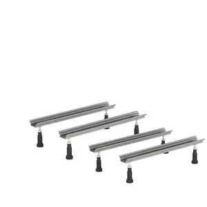 Repabad Piètement extra plat pour receveurs de douche de très grande taille, 0025744-0000, pas cher