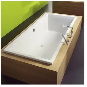 Repabad Genf Baignoire rectangulaire encastrée, 0029241-0001, pas cher
