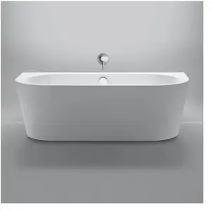 Repabad Livorno Baignoire semi-îlot, avec tablier, 0034662-0001, pas cher