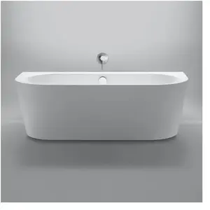 Repabad Livorno Baignoire semi-îlot, avec tablier, 0034662-0005, pas cher