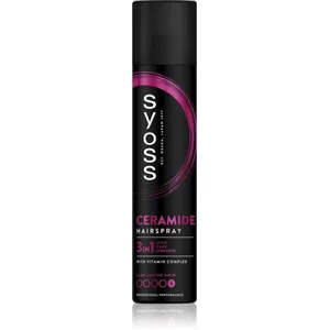 Comparateur de prix : Syoss Ceramide Hairspray laque cheveux fixation extra forte 300 ml