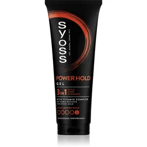 Comparateur de prix : Schwarzkopf Syoss Men - Extreme Styling Gel - Power Hold - 250ml by Schwarzkopf
