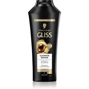 Comparateur de prix : Gliss Kur - Regenerating Shampoo Ultimate Repair (Shampoo) 400 ml - 40...