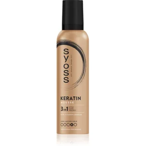 Comparateur de prix : Syoss Keratin Mousse mousse fixante à la kératine 250 ml