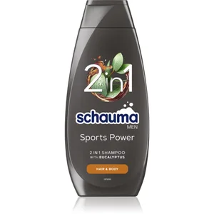 Comparateur de prix : Schwarzkopf Schauma MEN gel de douche et shampoing 2 en 1 pour homme Sports Power 400 ml