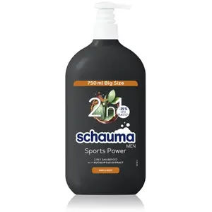 Schwarzkopf Schauma MEN gel de douche et shampoing 2 en 1 pour homme S... pas cher