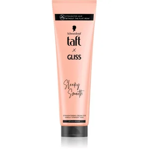 Comparateur de prix : Schwarzkopf Taft x Gliss crème lissante pour cheveux Sleeky Smooth 150...
