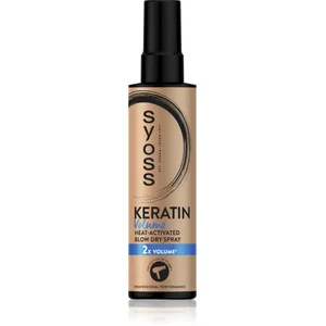 Comparateur de prix : Syoss Keratin Volume spray thermoprotecteur pour donner du volume 200 ml