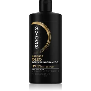 Comparateur de prix : Syoss Intense Oleo shampoing pour des cheveux brillants et doux 440 ml