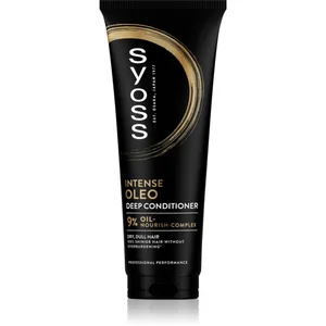 Syoss Intense Oleo après-shampoing intense pour des cheveux brillants et doux 250 ml