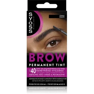 Syoss Brow Tint teinture sourcils teinte Black 10 ml pas cher