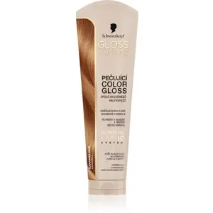 Schwarzkopf Creme Supreme Gloss Bonding Color Mask qui procure hydratation et brillance teinte Caramel Brown 145 ml pas cher